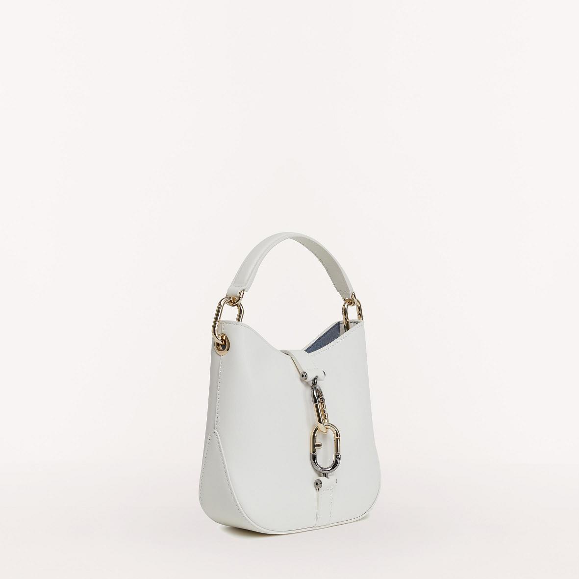 Bolso Bandolera Furla Colombia - Sirena Bolsos Mujer Blancas 457902RVE